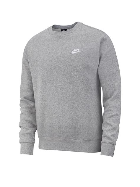 herren nike pulli grau schwarz|Nike Pullovers for Men .